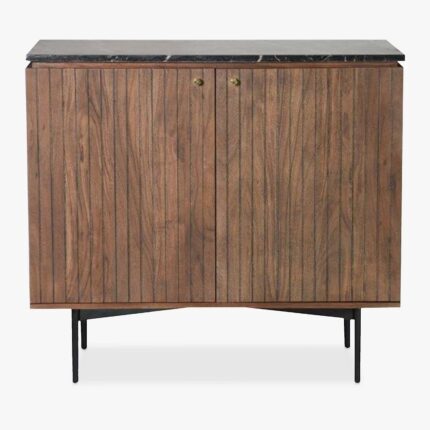 Modern Boston Solid Wood Cabinet